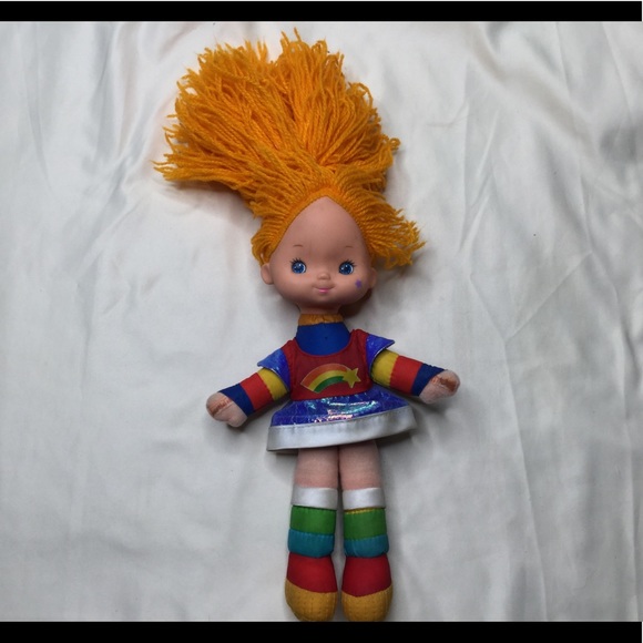 Grande Poupée Vintage Rainbow Brite – 45 Cm, édition 1983 Par Mattel / Hallmark, état D'occasion, Collection Années 80